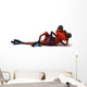 Red Frog Wall Decal