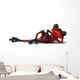 Red Frog Wall Decal