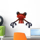 Red Frog Wall Decal