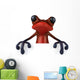 Red Frog Wall Decal