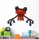 Red Frog Wall Decal