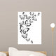 butterfly,butterflies Wall Decal