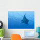 Manta Deep Blue Sea Wall Mural