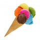 Ice Cream Scoops Cone
