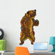 Angry Grizzly Bear Wall Decal