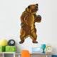 Angry Grizzly Bear Wall Decal