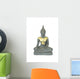 Ancient Buddha Statue White