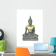 Ancient Buddha Statue White