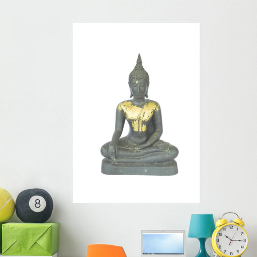 Ancient Buddha Statue White