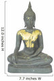 Ancient Buddha Statue White