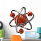 atomic atom science Wall Decal