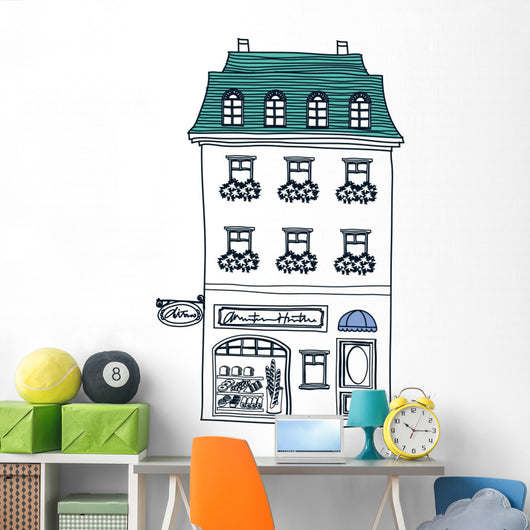 Icon Building Wall Mural