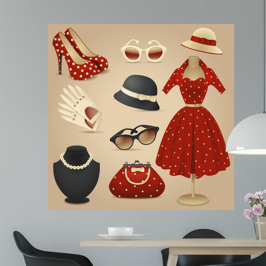 Lady Retro Fashion Accessories