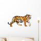 Orange Cartoon Tiger Wall Decal