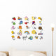 Alphabet Wall Decal Sticker Set