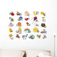 Alphabet Wall Decal Sticker Set