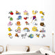 Alphabet Wall Decal Sticker Set