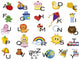 Alphabet Wall Decal Sticker Set