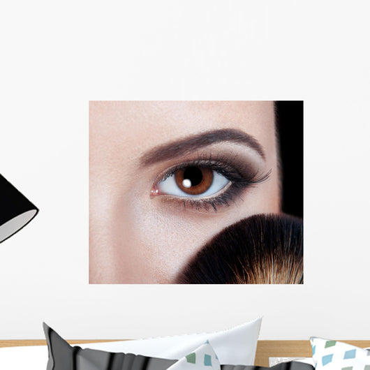 Make-up Eyes Wall Mural