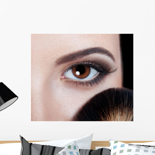 Make-up Eyes Wall Mural