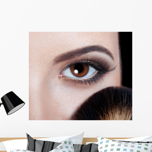 Make-up Eyes Wall Mural