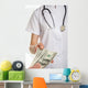 Doctor Takes Money From Patient Wall Decal