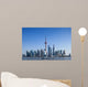 Shanghai Tv Tower and Wall Mural