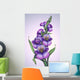 creative fantasy violet flower illustration Wall Mural