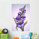 creative fantasy violet flower illustration Wall Mural