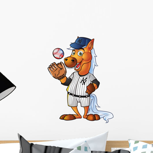 Pony Softball Wall Decal