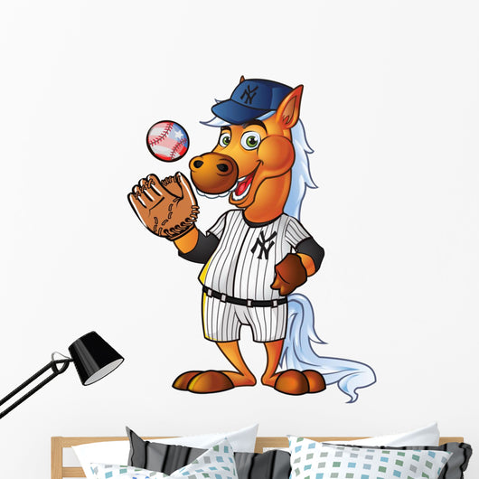 Pony Softball Wall Decal