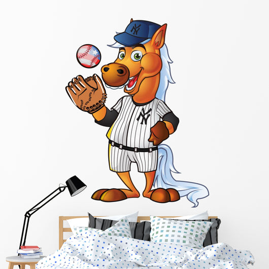 Pony Softball Wall Decal
