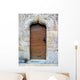 Old Medieval Wooden Door Wall Mural