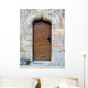 Old Medieval Wooden Door Wall Mural