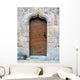 Old Medieval Wooden Door Wall Mural
