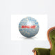 Mindset sphere Wall Decal