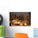 Winter Cabin Wall Mural