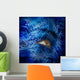 Brown Eye Looking up Wall Mural