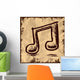 Double Music Note Vintage