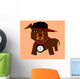 Hip Hop Dog Wall Decal