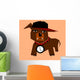 Hip Hop Dog Wall Decal