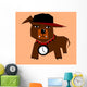 Hip Hop Dog Wall Decal