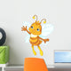 Queen bee showing Wall Decal