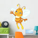 Queen bee showing Wall Decal
