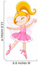 Little fairy ballerina Wall Decal
