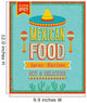 Vintage Mexican Food Poster