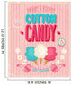 Vintage Cotton Candy Poster