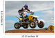 Quad Bike Racing Wall Mural