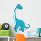 Cute dinosaur cartoon Wall Decal