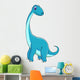 Cute dinosaur cartoon Wall Decal